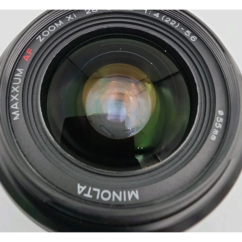 Minolta AF Power Zoom XI 28-80mm F4-5.6 Maxxum Sony Alpha Lens DSLR Cameras Caps